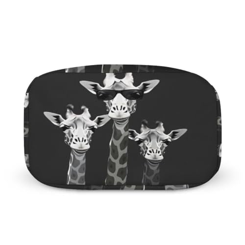 Giraffe Family Lunch Bag for Women Men | Insulated Lunch Box Leakproof Food Meal Containers Reusable Foldable 6L Capacity Lunch Tote Bags for Work Picnic Travel - color: style-15