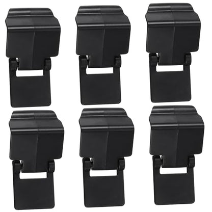 Toyvian 6pcs Turtle Terrarium Lock Buckles Sturdy Clips for Reptile Tank Aquarium