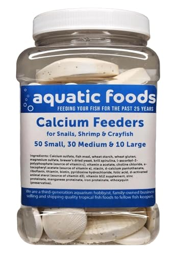Calcium Feeders Small-Medium-Large Disks... 90ct Medium Jar - size: 90 Count (Pack of 1)