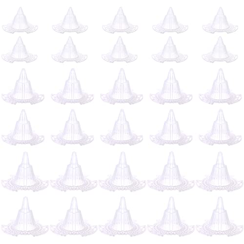 WWahuayuan Cone Flower Pot Mesh Pad, 30 Pcs Upgraded Planter Bottom Grid Mat, DIY Planter Drainage Netting for Bonsai, 3 Sizes, Outdoor Indoor Usage