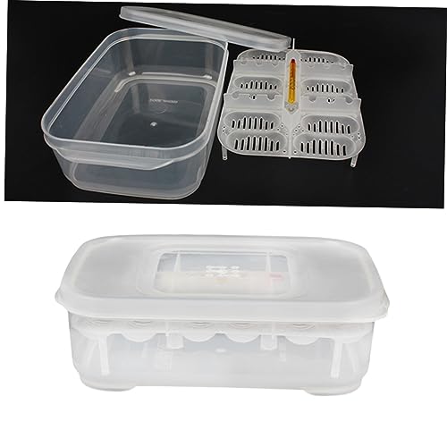 Mipcase Reptile Pet Incubator Egg Holder Isolation Box for Snakes Lizards Hatching Incubator Temperature Control Random Color