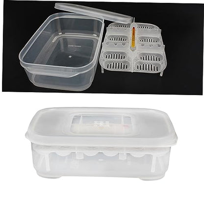 Mipcase Reptile Pet Incubator Egg Holder Isolation Box for Snakes Lizards Hatching Incubator Temperature Control Random Color