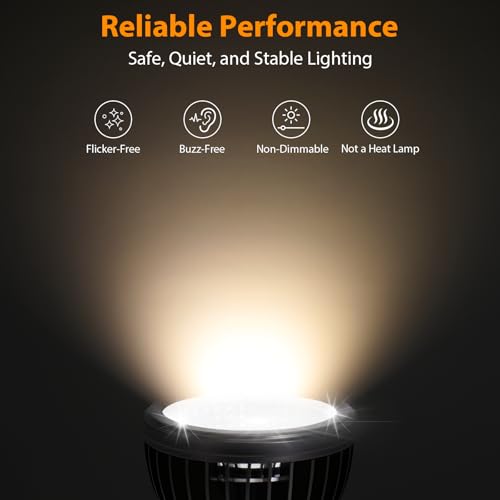 UVB Light for Reptiles, UVB Bulb 5W 5.0 UVB LED Lamp, Reptile Light Bulb, Provide Sufficient UVB Exposure for Tropical Spices-Not Heat Lamp - style: UVB-5