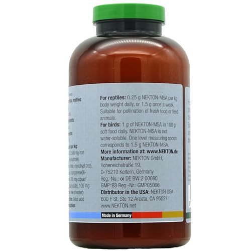 Nekton MSA High-Grade Mineral Supplement for Birds 850g - size: 850g / 1.87Lb