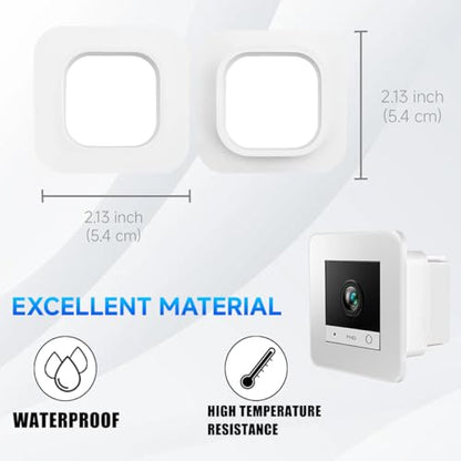 2K HD Aquarium & Terrarium WiFi Pet Camera,140° Wide-Angle Anti-Glare & Anti-Reflection,Night Vision for Fish & Reptiles,Two-Way Audio,Glass-Mount Enclosure Monitor,24/7 Recording (3 Pack) - size: 3 pack