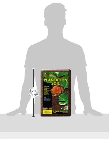 Exo Terra Plantation Soil, 7.2-Quart, Brown - size: 7.2 Quarts