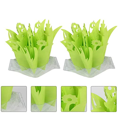 4 PCS Reptile Humidifier Humidifier Terrariums Plants Imitation