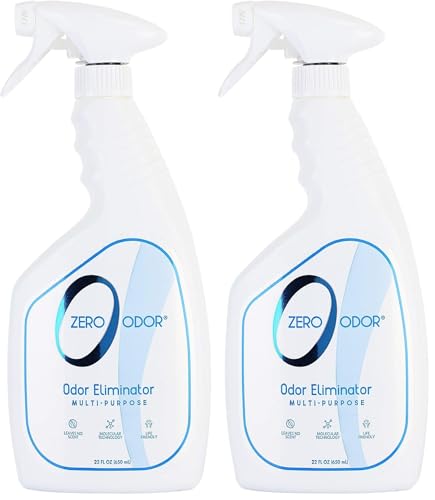 Zero Odor - Multi-Purpose Strong Odor Eliminator for Home, Office, Car, Bathroom, Hotel, Room Deodorizer, and Odor Neutralizer, 22Oz (Pack of 2) - size: 22 Fl Oz (Pack of 2)