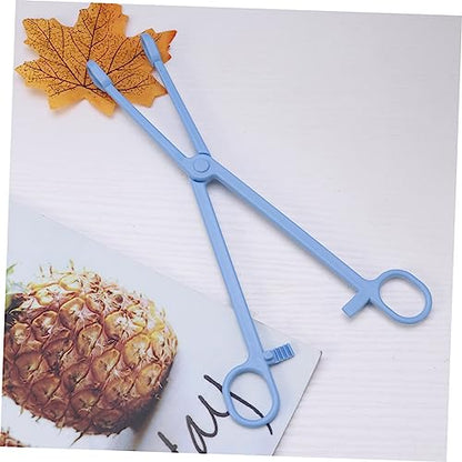Happyyami 2pcs Reptile Poop Pickup Clip Portable Reptile Scooper for Turtle Lizard Snake Waste Picker