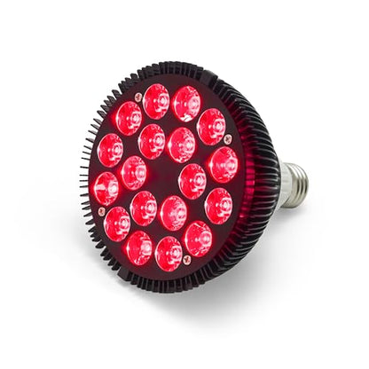 54W Red Light Lamp 660nm Led Light Red Light Bulb Heat Lamp Bulb ETPAR18R - size: 18 LED Red Light