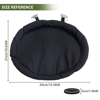 Small Gecko Bed Bearded Dragon Hammock Suction Cup Reptile Rest | Soft washable reptile hammock with suction cup, provides cozy resting spot for bearded dragons, geckos, lizards and small pet