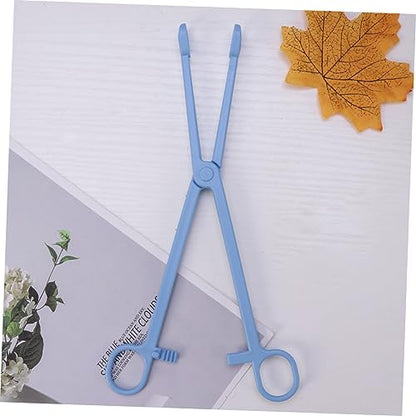 BESPORTBLE 1pc Plastic Pet Reptile Cleaning Clamp for Lizard Snake and Bird Waste Removal Material Easy to Use Stylish Scissors Design