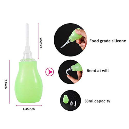 Birds Feeding Syringe Manual Feeding Rearing Gavage Curved Needle Medication Tube Birds Small Pet Feeding Syringe Bird Feeder (50ML) - size: 50ML