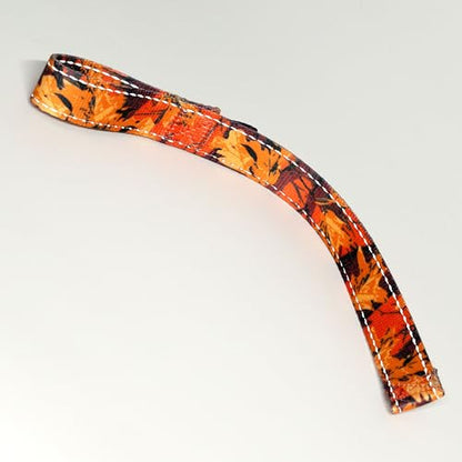 Country Brook Design - Orange Sunset Camo Winch Hook Pull Strap with Reflective Polyester - color: Orange Sunset Camo