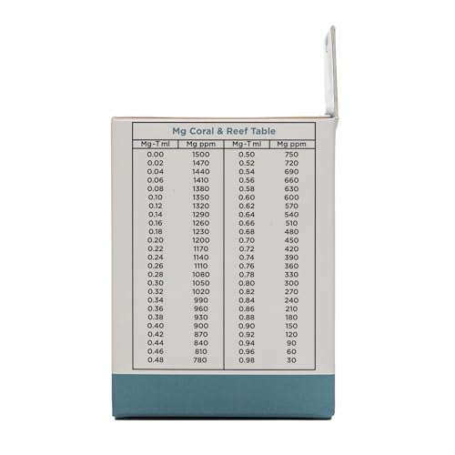 Monitor Calcium/Magnesium Test KIT for Coral & Reef (120 Tests)