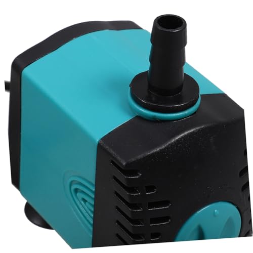 Toddmomy Silent Mini Submersible Aquarium Fountain Pump Waterfall Pump for Fish Tank Terrarium Hydroponics Quiet Side Suction Design for Indoor and Outdoor Use