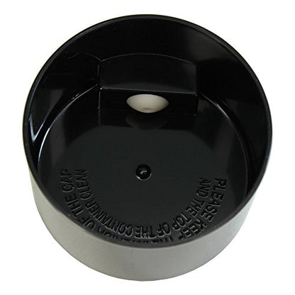 Pawvac 3 Ounce Vacuum Sealed Pet Food Storage Container; Black and White Paws - color: Black Paws, size: TV2