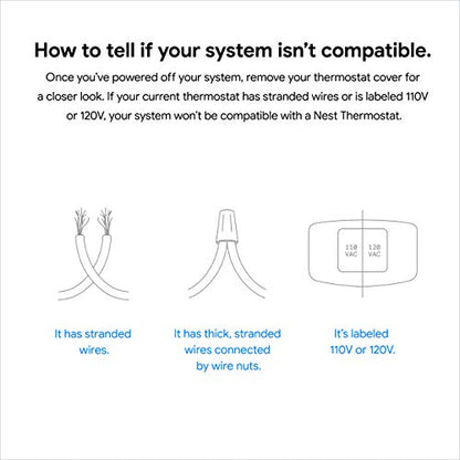Google Nest Thermostat - Smart Thermostat for Home - Programmable Wifi Thermostat - Fog - color: Fog
