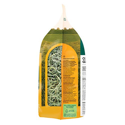 Oxbow Orchard Grass Hay, Rabbit & Guinea Pig Hay, High Fiber for Digestive Health, Grown in the USA, Veterinarian Recommended Small Pet Supplies, for Rabbits, Guinea Pigs, & Chinchillas, 15 oz. | Hand-Sorted, De-Dusted, Oxbow Orchard Grass Hay, Bunny Hay