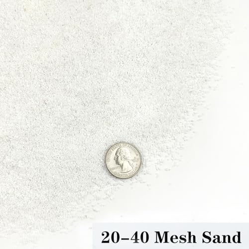 Aquarium Sand, 2lbs White Fish Tank Sand, Aquarium Gravel Substrate | for Aquascaping, Vivariums, Terrariums, Plants and Crafts - color: White, size: 2 lbs