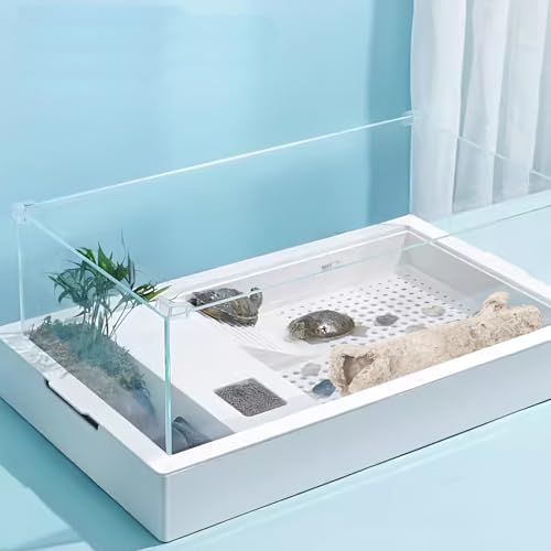TOYANDONA Resin Reptile Hideout Cave Shelter Bone Decor Small Portable Hiding Place for Reptile Terrarium Tank Habitat