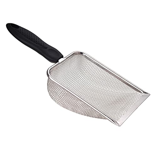 Reptile Sand Cleaning Tool Mesh Screen Fecal Spoon for Cats and Reptiles