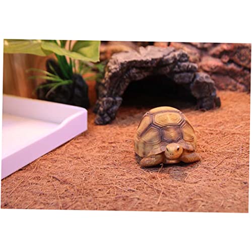 VANZACK Coconut Fiber Mat for Reptile Tank Substrate Liner for Lizard Turtle Bedding Accessories 50x30cm Bedding - size: Size 1