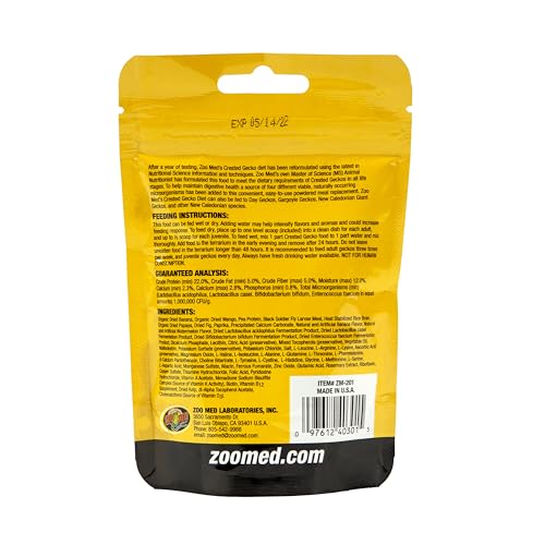 Zoo Med Watermelon Flavor Crested Gecko Food - 2 oz - size: 2 Ounce (Pack of 1)