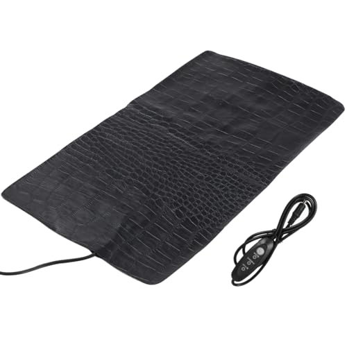LIOOBO Reptile Pet Heating Cushion USB Carbon Fiber Heated Mat Energy Efficient Pet Supply for Cold Weather Safe Comfortable Use