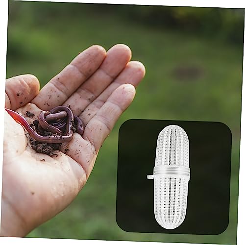 10pcs Professional Rainworms Box Ventilated Design Breeding Box for Home Use Worm Bait Containers