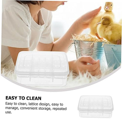 GANAZONO Observation Reptile Egg Incubator 16 Egg Hatching Box for Gecko Lizard Turtle