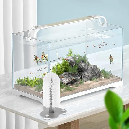 Turtle Shell Cleaning Brush with Suction Cup for Turtle Tank Abs Material Scrubber for Shell Cleaning and Habitat Maintenance Suitable and Reptiles
