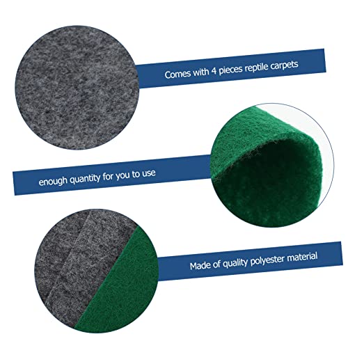 ORFOFE Leaf Litter for Reptiles Reptile Terrariums Carpet for Turtle Snake Gecko