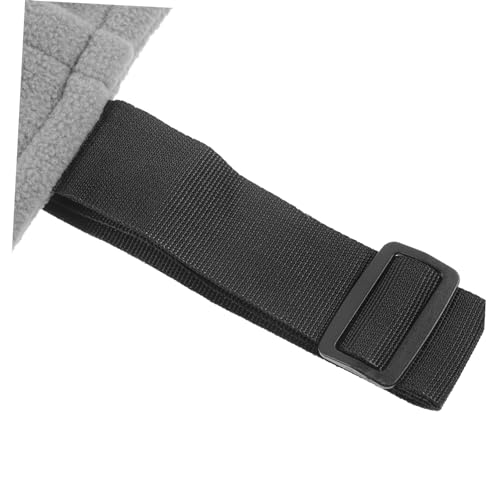 WOONEKY Bearded Dragon Carrier Bag Adjustable Reptile Travel Sling for Lizards and Small Pets Grey Outdoor Pouch for Convenient Pet Transport