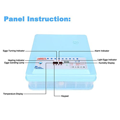Digital Eggs Incubator Eggs Incubator Intelligent Mini Automatic Digital Brooder for Chicken Duck Farm Incubation Tools 220V