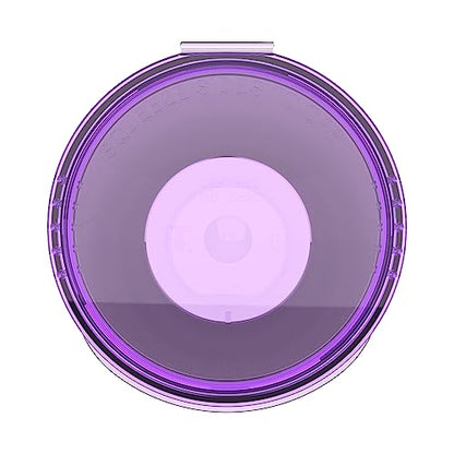 60 Dram CR Plastic Packaging Pop Top Containers - Child Resistant Travel Holder Vial Bottles - 75 qty (Translucent Purple) - color: Translucent Purple