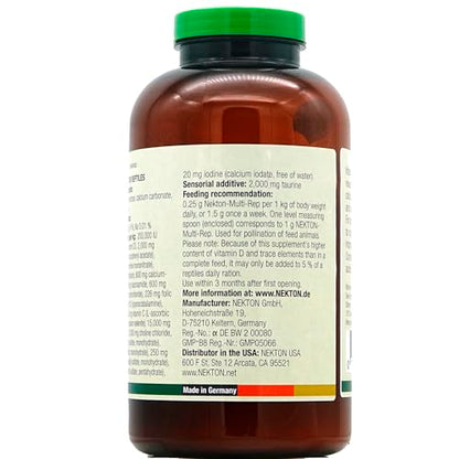 Nekton Multi-Rep Vitamin and Minerals for All Reptiles, 700gm/1.54Lb - size: 1.56 Pound (Pack of 1)