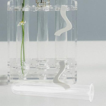 TOYANDONA 4pcs Glass Test Tube Vase Hydroponic Plant Holder Small Glass Propagation Tubes for Desktop Terrarium Decoration Home Garden