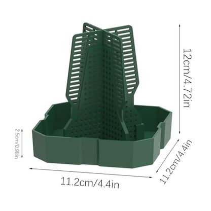 Reptile Dish Anti-Escape Superworm Feeder Live Worm Organizer Climb Column | Chameleon for Indoor Outdoor Tank Aquarium Accessories Gecko Lizard Bearded Dragon Snake Tortoise Reptile Spider