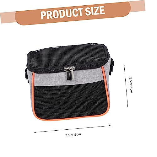 DOITOOL Lightweight Hamster Travel Backpack Guinea Pig Carrier Oxford Cloth for Outdoor