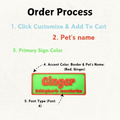 Magnetic Reptile Personalized Name Sign for Leopard Gecko, Crested Gecko, Frogs, Snakes, Hermit Crab with Species Name Plate Habitat Decor Accessories