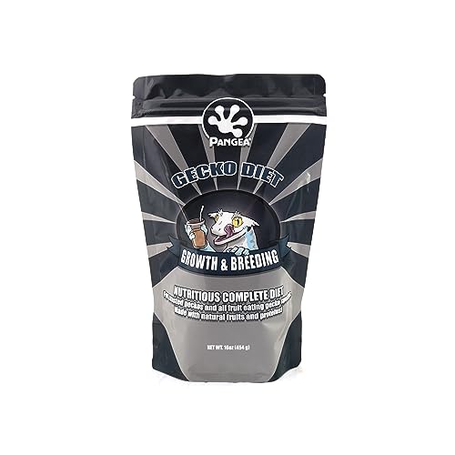 Pangea Gecko Diet Growth & Breeding Formula, 16 oz - size: 1 Pound (Pack of 1)