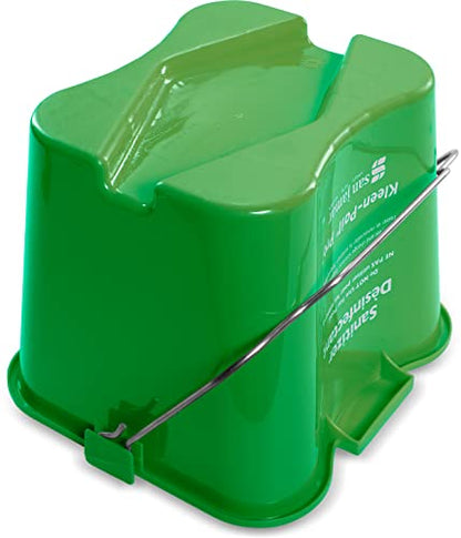 San Jamar Kleen-Pail® Plastic Pro Cleaning Bucket 8 Quarts Green - size: 8 Quarts