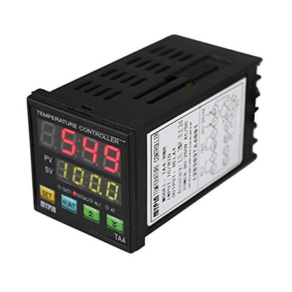 AGPtek® Universal Digital PID Temperature Controller RNR Control Out Dual display For Fahrenheit(F) and Celsius(C)