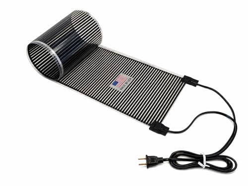 Seedling Heat Mat 11 in x 48 in, Even Heating, Water-Resistant Pad | Made in USA, Helps Warms 10-20°F Above Ambient, Long Plant Warming Pad for Seed Starting, Germination, Propagation Mats - size: 11" x 48" (Rectangular)