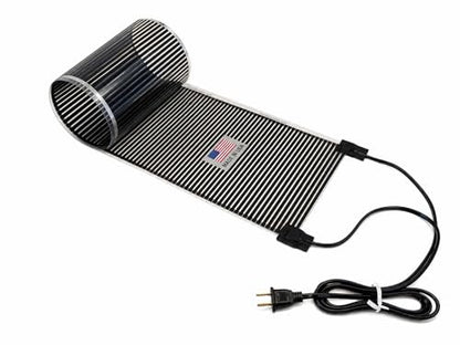 Seedling Heat Mat 11 in x 120 in, 10 Ft Grow Bench Warming Mat | Made in USA, Extra-Long Plant Warming Pad for Multiple Trays, Helps Warms 10-20°F Above Ambient, Water-resistant, Germination - size: 11" x 120"