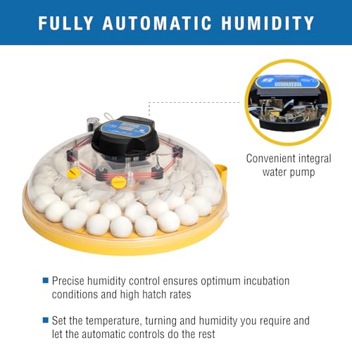 Brinsea Maxi 48 EX Connect Fully Automatic Smart Egg Incubator with App | 50+ years of innovation! Ultimate smart incubator with app-driven controls and real time alerts gives you total peace of mind