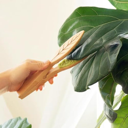 Leaf Cleaning Tongs, House Plant Leaf Cleaning Tongs,Leaf Cleaning Tools With Removable (1PC) - color: 1pc