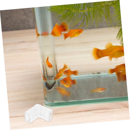 Yardwe 10pcs Transparent Aquarium Corner Guards Fish Tank Edge Protectors for Indoor Safety Easy Installation for Furniture and Terrariums Blends Seamlessly Aesthetic Decor