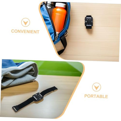 Portable Cricket and Tennis Score Keeper Watch Wristband with Accurate Score Recording and Pla Material for Pickleball Matches Suitable for Ages